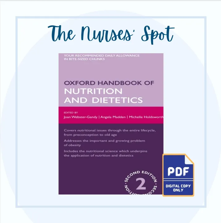 Oxford Handbook of Nutrition and Dietetics 2nd Edition Lazada PH