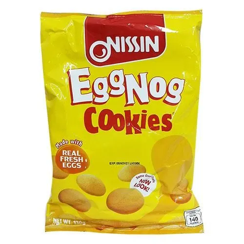 Nissin Eggnog Cookies 130g Lazada.co.th
