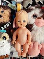 ตุ๊กตาโบราณงานวินเทจ Baby Doll ขนาด 8-10 นิ้ว งานปั๊มคอ Hongkong สำหรับนักสะสมหรือเล่น