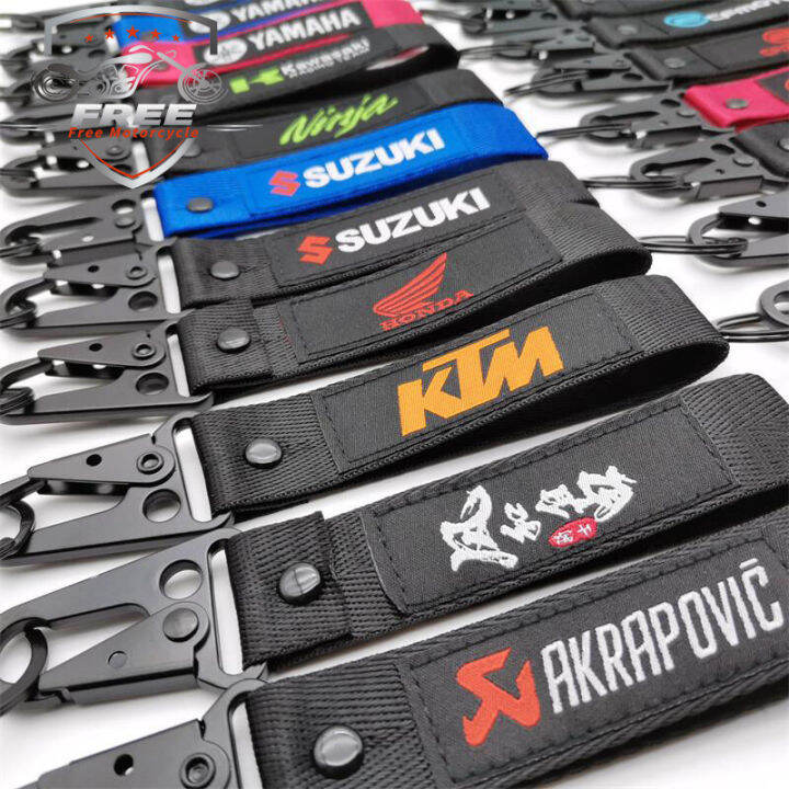Motorcycle Keychian for Yamaha Honda Kawasaki with Free Number tag