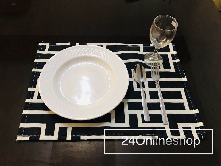 Placemat Dining Table Elegant Placemat Cloth Fabric 12x18 Lazada PH