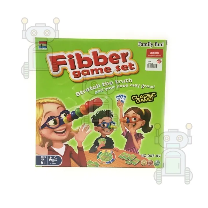 Fibber Game Set Funny Liar Family Board Game Indoor Games Toys for Kids ...