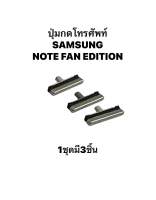 ปุ่มกด Samsung Note7  Note Fe  Note Fan edittion ปุ่มเปิดปิด+เพิ่มลดเสียง ปุ่มกดมือถือ อะไหล่มือถือ ปุ่มนอก 3ชื้น มีประกัน จัดส่งเร็ว เก็บเงินปลายทาง