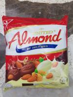 Chocolate&amp;White Chocolate Almond ตรา United แบบถุง