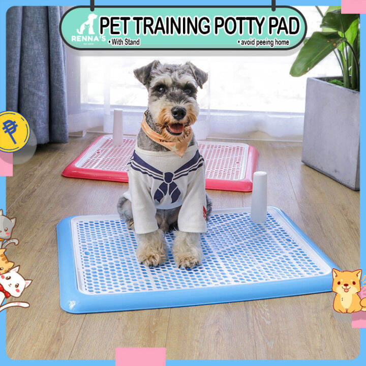 Renna's Dog Training Potty Pad With Stand Potty Pad For Dogs Dog Toilet Training Dog Poop