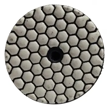 6 Pcs 100 Mm Dry Polishing Pad 4 Inch Sharp Type Diamond Polishing