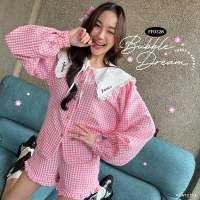 FLAT2112 FF0528 : BUBBLE DREAM SHIRT &amp; SHORTS