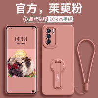 เคสโทรศัพท์มือถือแบบใหม่เหมาะสำหรับ OPPO opporeno6 reno6pro พร้อมขาตั้งสำหรับผู้หญิงกันตกสำหรับ reno6pro + เคสซิลิโคนเหลวหุ้มทั้งเครื่องพร้อมสายคล้องมือสำหรับ OPPO 6PRO 6 plus