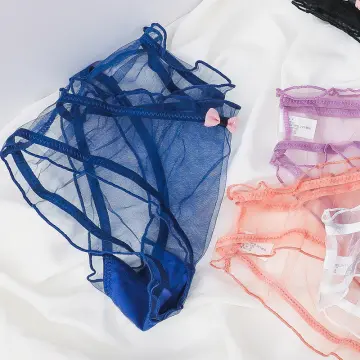 Sissy Lilac Clear Pvc Panties Knickers Waterproof Plastic Snaps