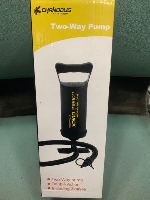 ที่สูบที่นอนลม หมอนลม Chanodug Two-Way Pump ปั้มพกพาแคมป์ปิ้ง