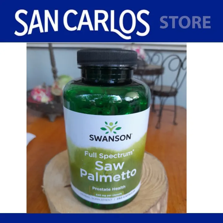 SWANSON Full Spectrum Saw Palmetto for Prostate Health 540mg 250 ...