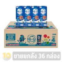 Hi-Q (4) EXPLORER UHT (ขนาด 180 มล.*4*9) รสจืด [[ ขายยกลัง 36 กล่อง ]]