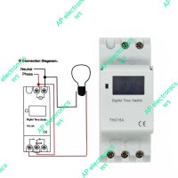 รายสัปดาห์ 7 วันโปรแกรมสวิทช์ดิจิตอลรีเลย์ตั้งเวลารีเลย์ควบคุม AC 220V  16A Din Rail Mount

♥️ ราคาไม่รวมภาษีมูลค่าเพิ่ม