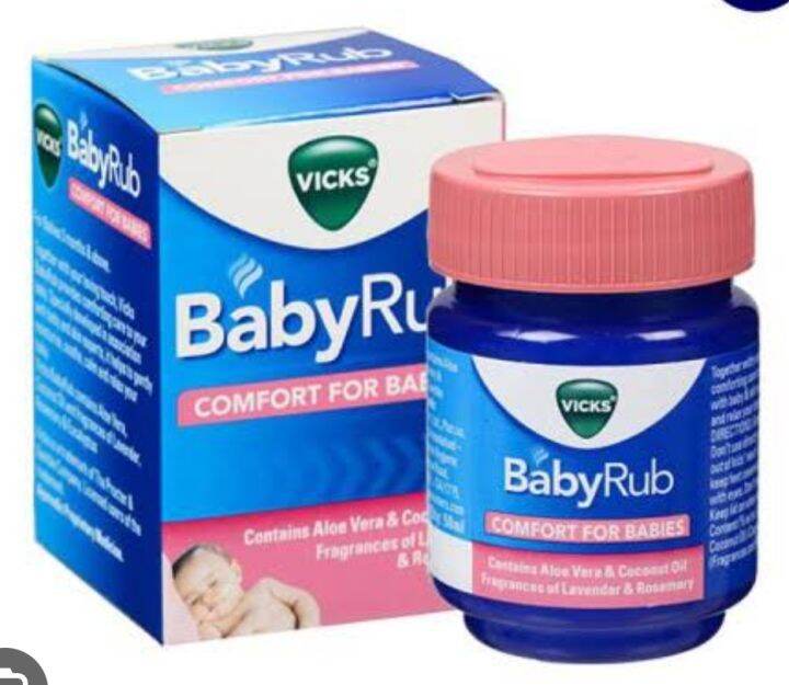 Vicks Baby Rub comfort babies 20g Lazada PH
