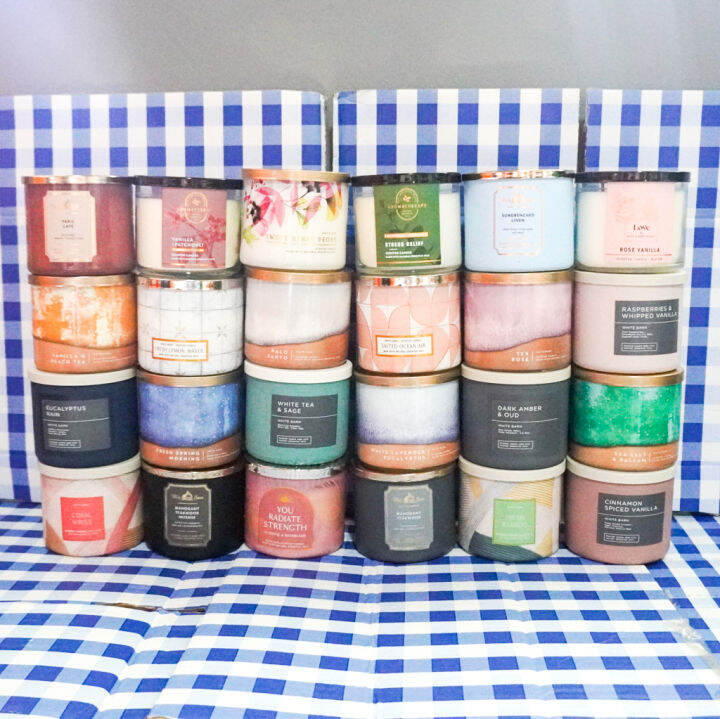 Authentic Bath & Body Works 3 wick Candle Lazada PH