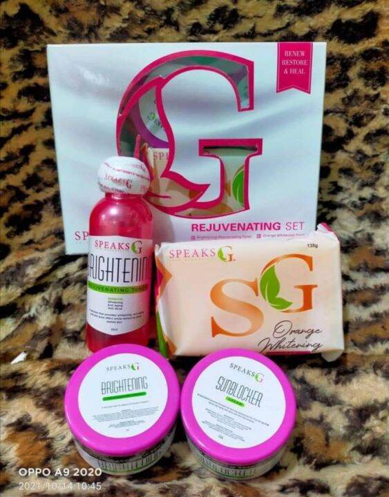 Speaks G Rejuvenating Set Lazada PH