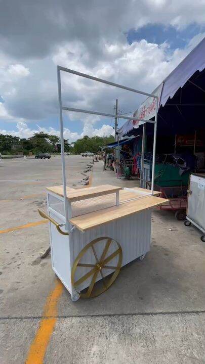 รถเข็นขายของ#เฟอร์นิเจอร์ตกแต่ง#รถขายของขนาดยาว120X50X90Cm#สไตล์วินเทจ#รถ โชว์#ตู้เก็บของ#รถตกแต่ง#รถบาร์#เคาร์เตอร์บาร์#เคาร์เตอร์ขายน้ำ#ต้ |  Lazada.Co.Th
