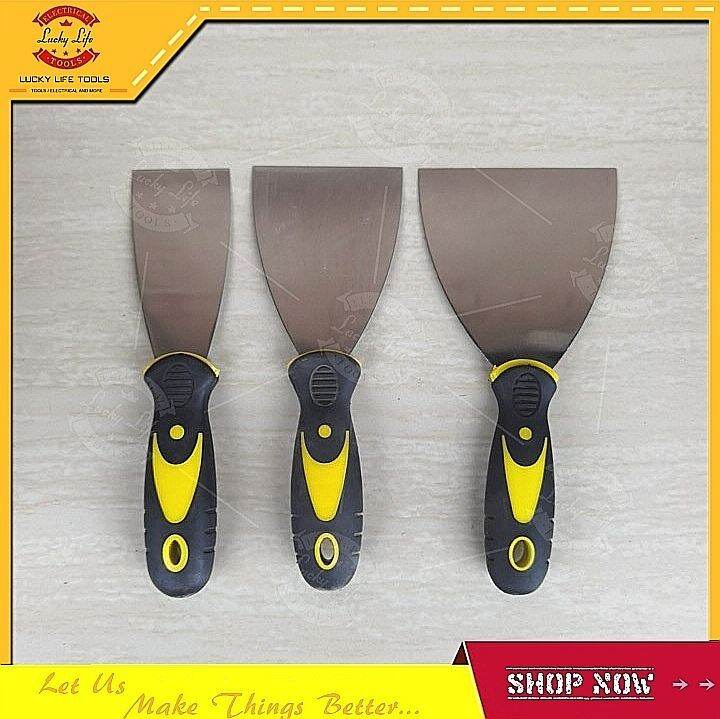 Scraper with TPR Handle Wallpaper Scrapers Steel Filling for Drywall