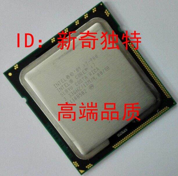 Intel Core I7-980 I7 980x 990x CPU Lga1366 Six-Core CPU Official ...
