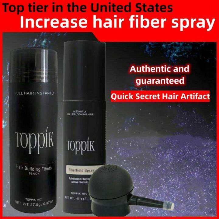 Hair Replenishing Fiber Powder Spray Hair Replenishing To Cover Dense