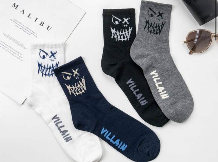 Villain Crew Iconic Socks | Lazada PH