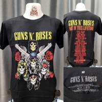 ?Gun n Roses เสื้อวง งานลิขสิทธิ์แท้ นำเข้า-UK ป้ายGildan ของแท้?