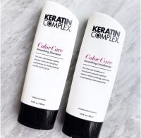 KERATIN COMPLEX COLOR CARE ขนาด 400 ML.แชมพู+ครีมนวดผม สำหรับผมแห้งเสีย ทำเคมี ช่วยลดชี้ฟูเส้นผม