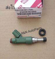 หัวฉีด DENSO TOYOTA Vigo 2TR 12รู (ราคาต่อ 1 ตัว) (23209-0C050)​