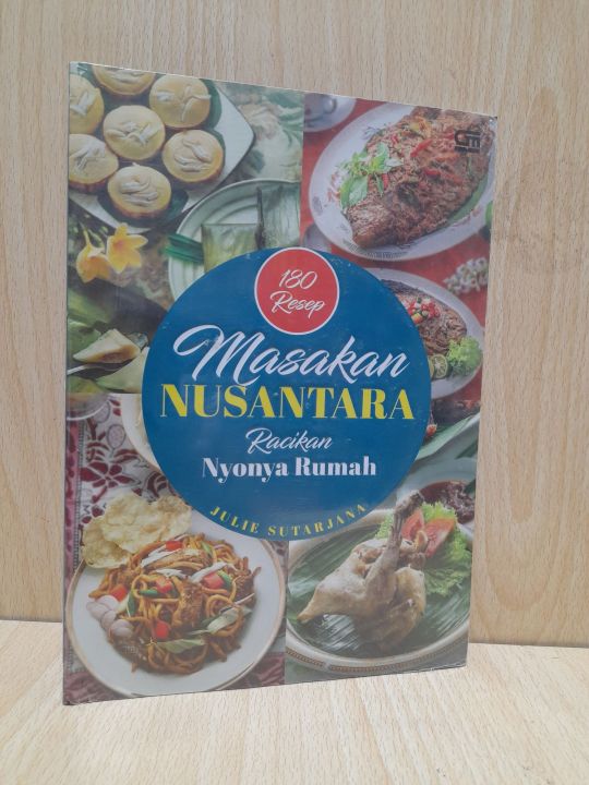 Buku Resep 180 Resep Masakan Nusantara Racikan Nyonya Rumah Oleh