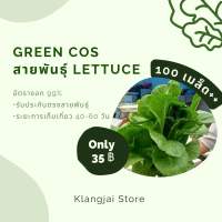 เมล็ดพันธ์ุกรีนคอส Green Cos L