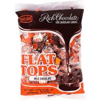 RICOA Flat Tops Milk Chocolate 150g Approx 30pcs