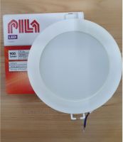 PILA โคม LED โคมดาวน์ไลท์ฝังฝ้า ทรงกลม สีขาว แสง PILA LED Recessed Downlight Round Shape White Light