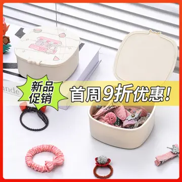 Children's Hair Accessories Storage Box Rubber Band Headdress Desktop  Finishinh