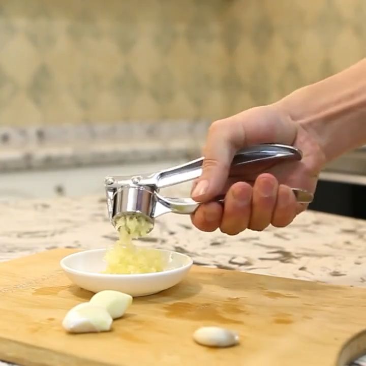 Is the garlic press a devilish invention?, Food