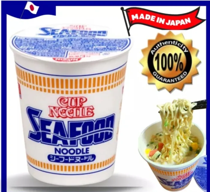 nissin seafood cup noodles 75g expiration date April 2, 2023 Lazada PH
