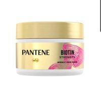 Pantene แพนทีน แฮร์ มาสก์ ไบโอติน สเตร็ง วีคลี่ 170 มล.