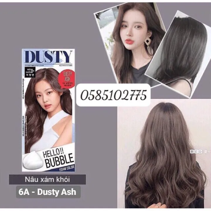 Màu tóc Dusty Ash đang làm mưa làm gió trên các trang mạng xã hội với sự pha trộn giữa màu xám và màu nâu độc đáo. Nếu bạn đang mong muốn tiếp tục trải nghiệm dòng màu độc đáo này thì hãy nhanh tay theo dõi hình ảnh để được tư vấn và hỗ trợ tốt nhất.