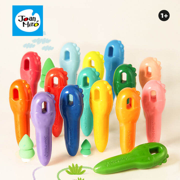 【S.mart】Joan Miro Key crayon 13y baby drawing kit washable safe