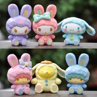 โมเดล Sanrio ใส่ชุดแฟนซี น่ารัก ตัวใหญ่ ขนาด 9-10 cm  ชุดละ 6 ตัว  น่ารักสุดๆ