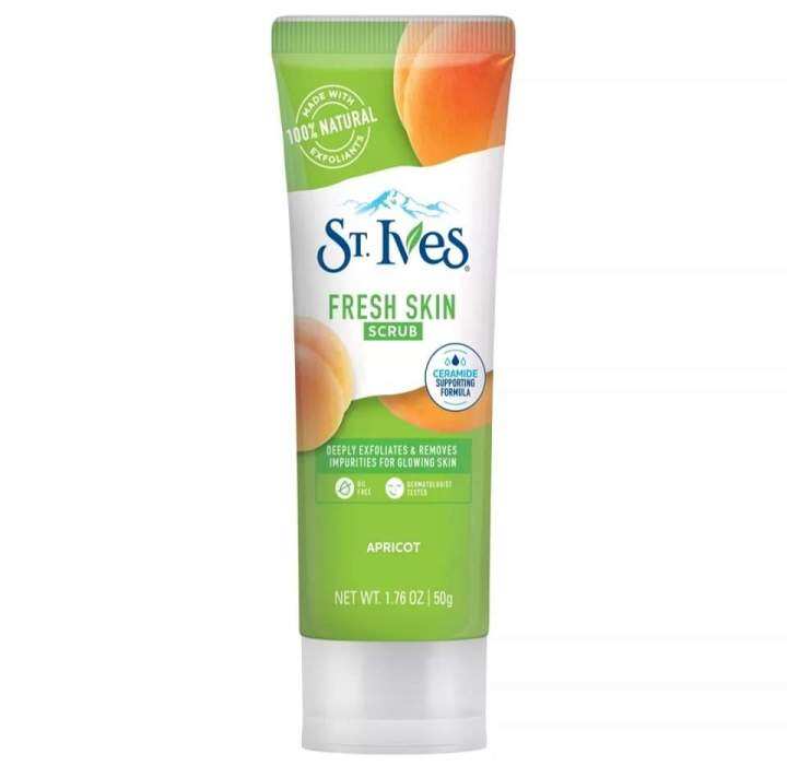 ST. IVES APRICOT FACE SCRUB 50g Lazada PH