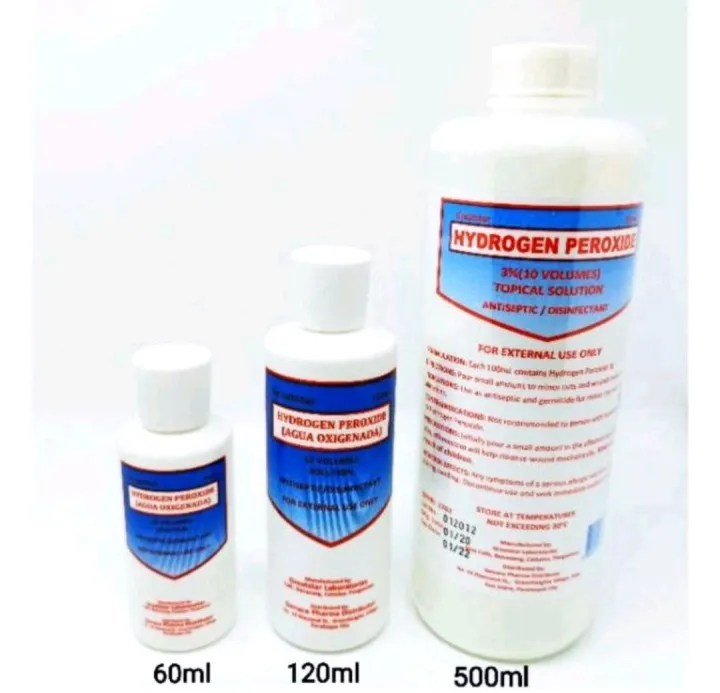 Agua Oxinada or Hydrogen Peroxide Lazada PH
