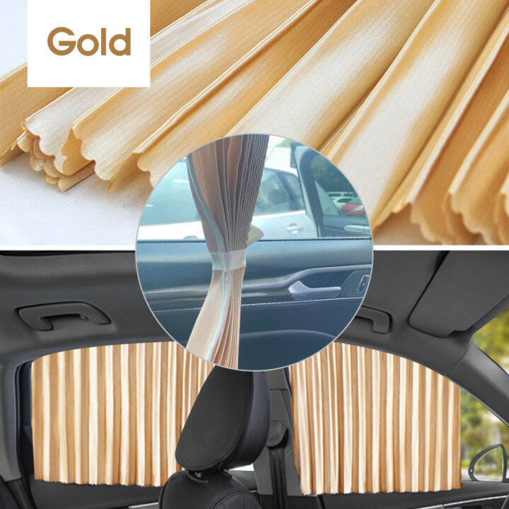 4Pcs/Set Car Shutter Window Curtain for Car Sunshade Side