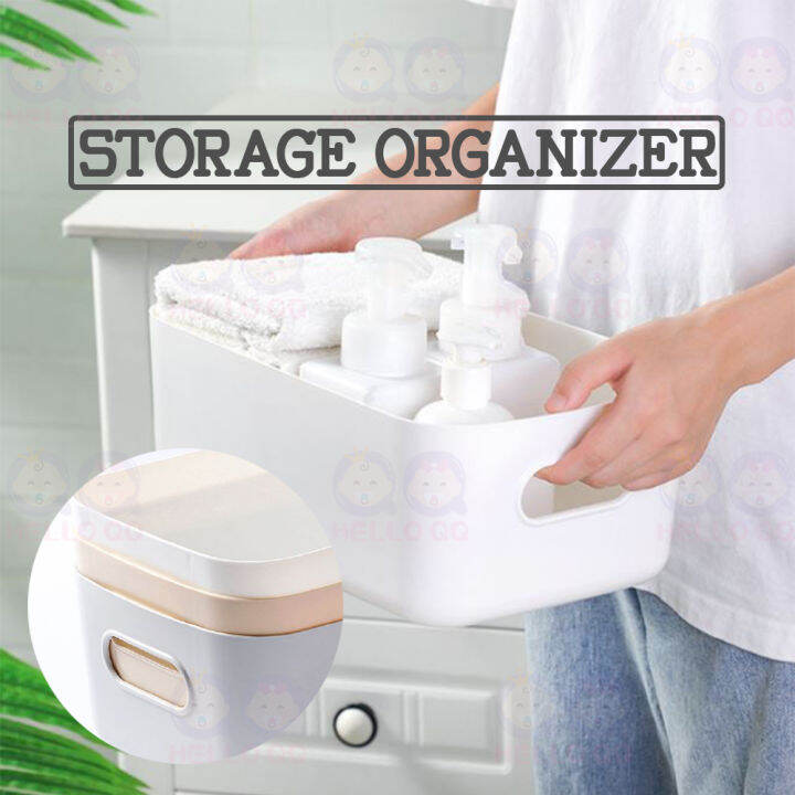 Multipurpose Storage Box Plastic Make Up Accesorry Basket Desktop Box
