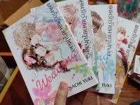 หนังสือการ์ตูนบงกช แผนรักร้ายนายรูปหล่อ wedding 1-4 สภาพบ้าน