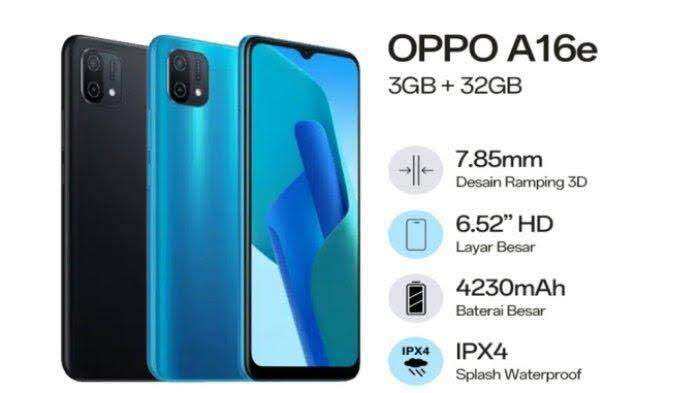 oppo a16e waterproof