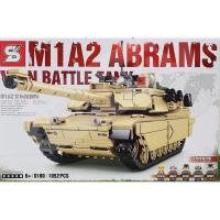 OoToys ชุดตัวต่อ SY0100 รถถัง M1A2 ABRAMS MAIN BATTLE TANK จำนวน 1,052 ชิ้น yy/2