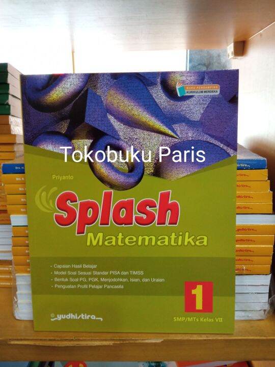 ORI Buku Kerja SPLASH Matematika Smp/mts Kelas 1/7 Kurikulum Merdeka ...