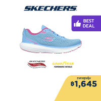 Skechers สเก็ตเชอร์ส รองเท้าผู้หญิง รองเท้าผ้าใบ Women GOrun Pure 3 Shoes - 172034-BLU