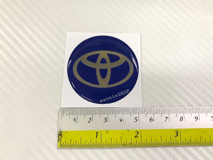 สติ๊กเกอร์เทเรซิ่นนูนอย่างดี-logo-toyota-logo-กลม-ติดรถ-แต่งรถ-ติดดุมล้อ-โลโก้-โตโยต้า-ดุมล้อ-sticker-วงกลม-ติดพวงมาลัย