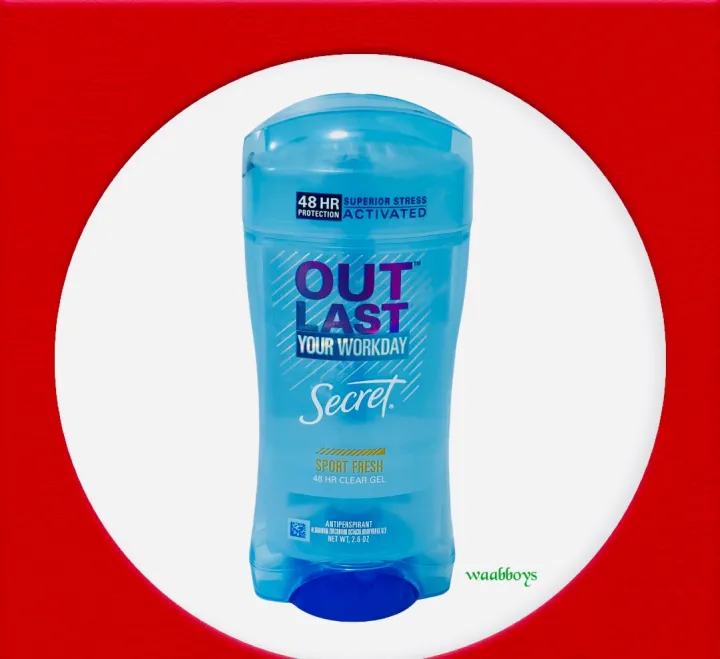 Secret gel deodorant ขนาด 73 กรัม กลิ่น Sport Lazada.co.th